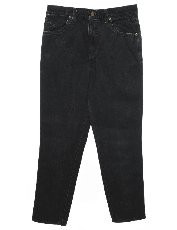 Quick Sale winter jacketHigh Waist Black Tapered Jeans - W27 L26
