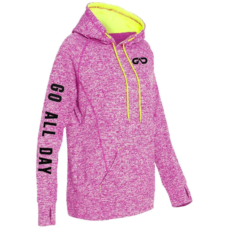 Massive Deals Women's "Cosmic" Hoodie Fleece (Magenta)