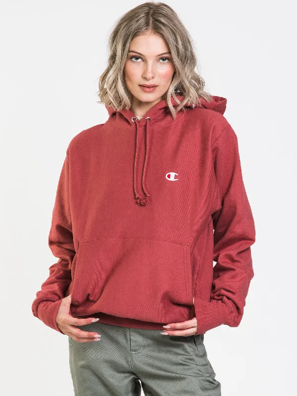 Weekend Deal CHAMPION BOYFRIEND REVERSE WEAVE PULLOVER HOODIE  - CLEARANCE
