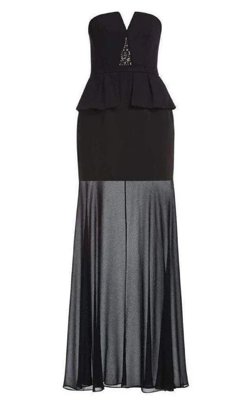 Crazy Savings sleek midi dressCaitlyn Strapless Embellished Bodice Dress