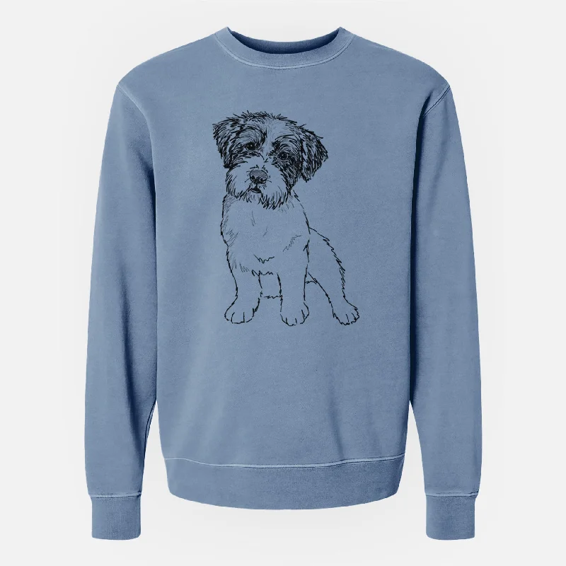 Value Deals high-performance athletic hoodieDoodled Groot the Maltese Mix - Unisex Pigment Dyed Crew Sweatshirt Value Deals high-performance athletic hoodieDoodled Groot the Maltese Mix - Unisex Pigment Dyed Crew Sweatshirt
