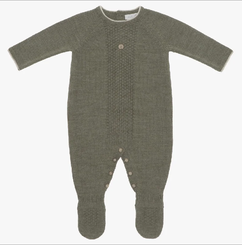 Price Slash comfy maxi dressMartin Aranda Olive Knit Romper