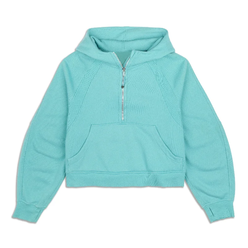 Stock Up and Save Scuba Oversized Half-Zip Hoodie