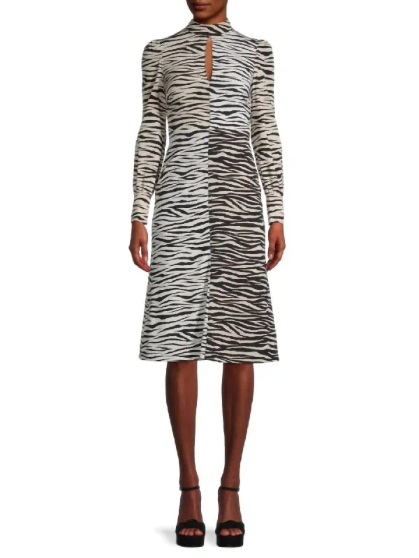 Don't Wait modern dressKennedy Dress In White/beige