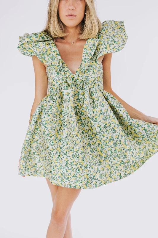 Price Reduction floral wrap dressIt's Never Too Late Dress