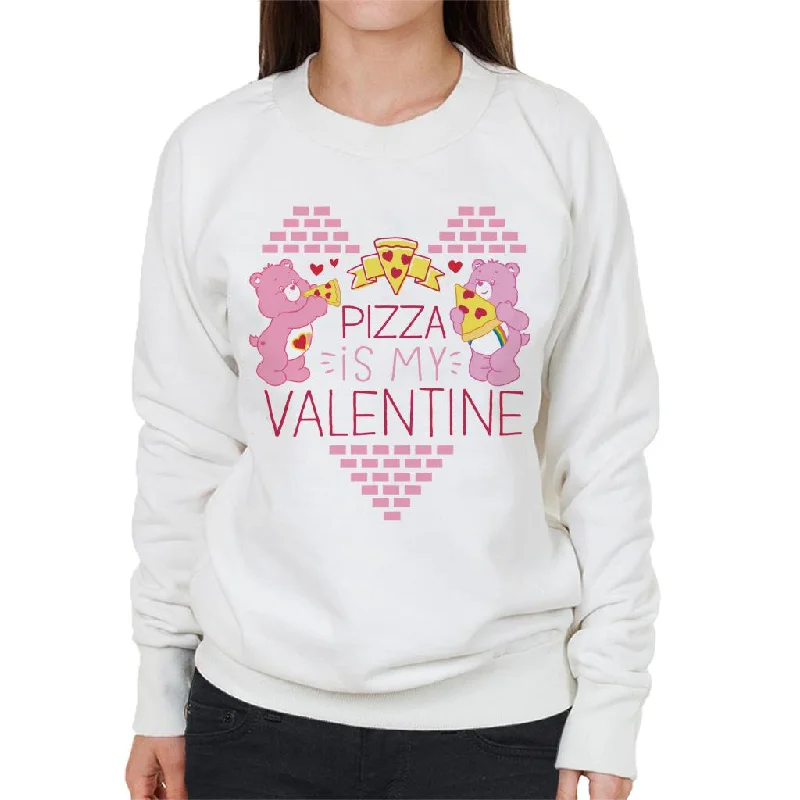 Deal Zone chic fitness hoodieCare Bears Pizza Is My Valentine Women's Sweatshirt