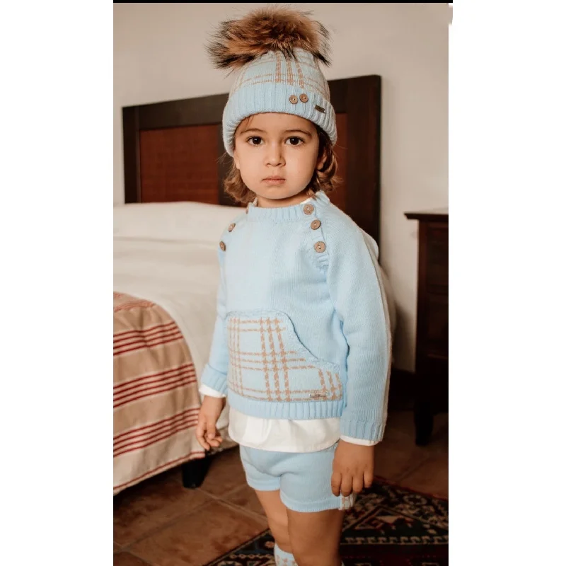 Fantastic Deals midi dressBoys Blue and Camel Short Set