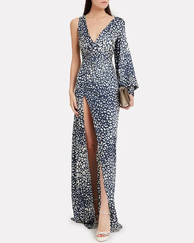 Final Clearance puff sleeve dressKasadee Dress In Blue/white