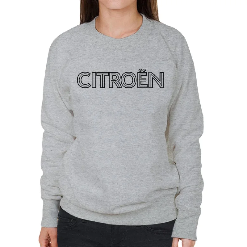Lowest Prices oversized sports sweatshirtCitroën Retro Line Black Logo Women's Sweatshirt Lowest Prices oversized sports sweatshirtCitroën Retro Line Black Logo Women's Sweatshirt