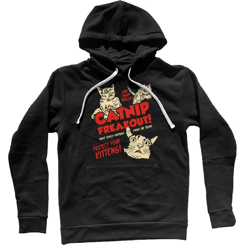 Flash Deals Catnip Freakout Unisex Hoodie