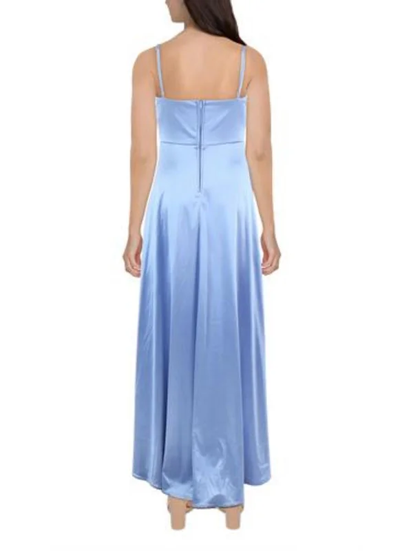 Friends and Family Sale minimalistic dressJuniors Womens Satin Sleeveless Evening Dress