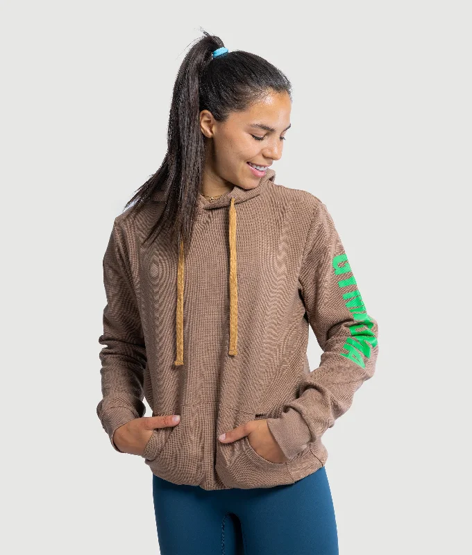 Loyalty Reward 824 Hoodie - Beige/Green
