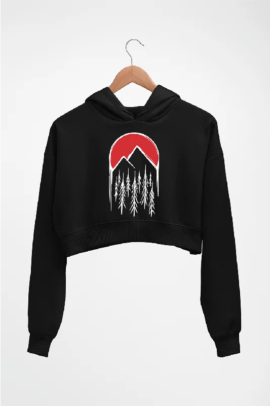 Fantastic Deals performance hoodie for gymTwin Peaks Crop HOODIE FOR WOMEN