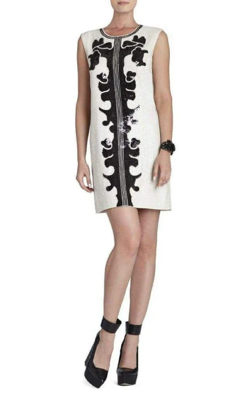 Deal Dash office dressGeri Sequin Motif Shift Dress