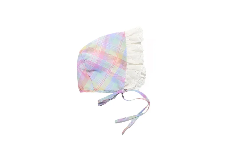Limited Availability casual dressClassic Pastel Plaid Bonnet