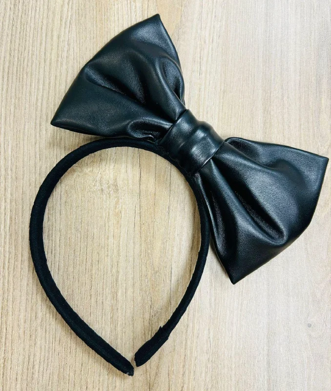 Reduced Prices midi dressPleather Headband in Black, Pink or Blue