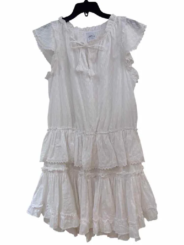 Limited Time draped dressMisa White Size L Dress