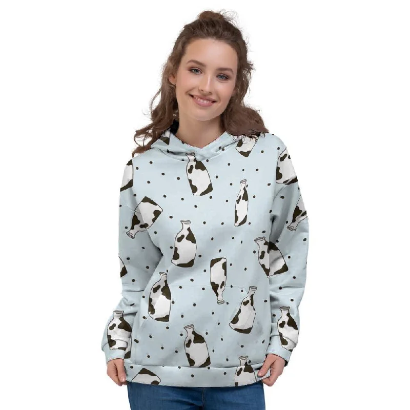 Exclusive Deal Milk Print Women's Hoodie