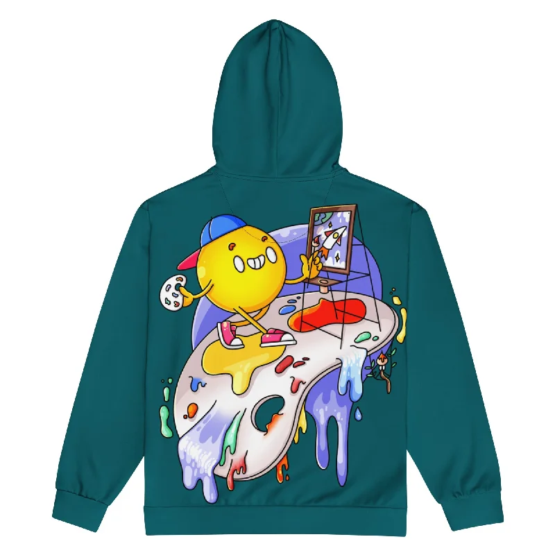 New Deals SMILE ON Unisex Zip Hoodie