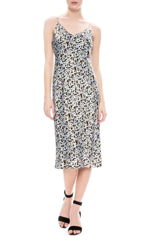 Crazy Deals casual summer dressJodie Slip Dress In Sky Blue Multi