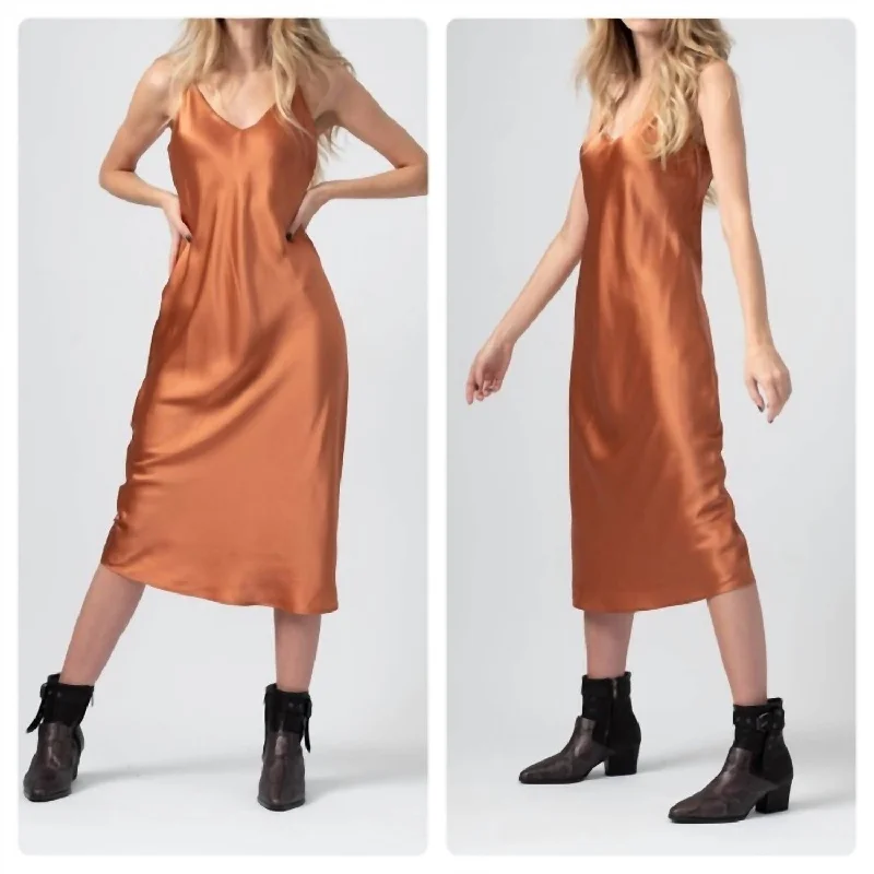 Price Blitz trendy dressJodie Slip Dress In Dusty Rose