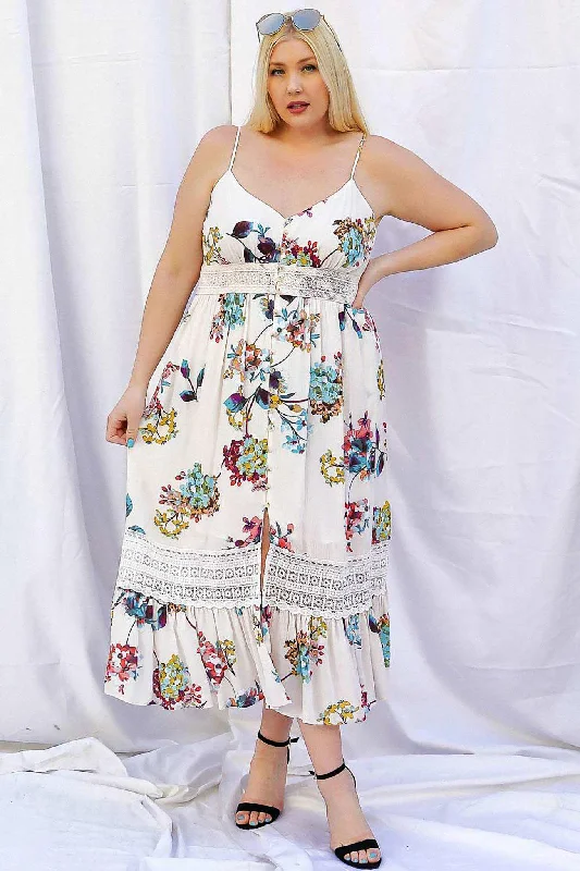 Hurry In boho-chic dressLeah Floral Sundress