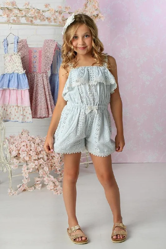 Massive Deals ruched dressThe Eyelet Romper