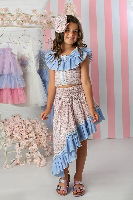 YEAR-End Clearance flowy evening dressThe Atley Garden Skirt Set