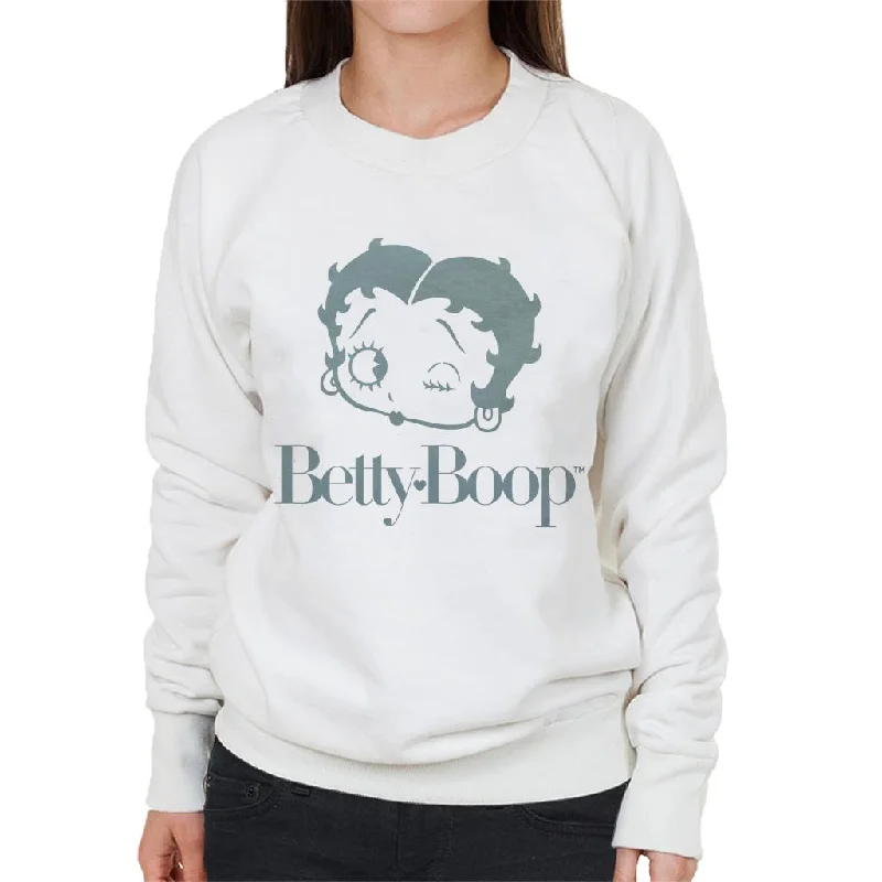 Don't Miss slim fit workout hoodieBetty Boop Friendly Wink Women's Sweatshirt