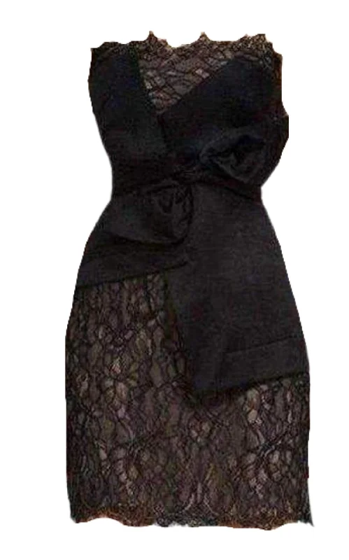 Price Buster vintage dressStrapless Lace Bustier Mini Dress