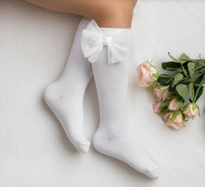 Deal Dash elegant maxi dressKnee Hi Bow Socks