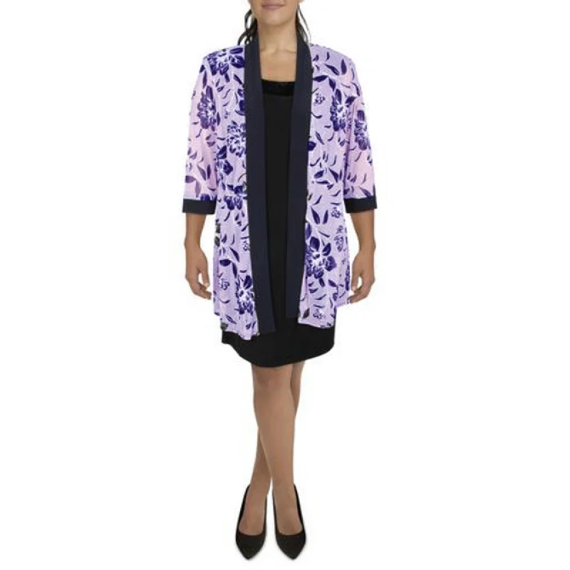 Discount Extravaganza cozy outdoor jacketPlus Womens Mesh Sheer Duster Blazer