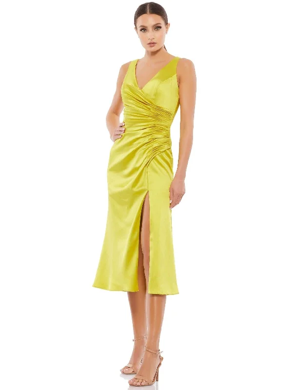 Early Access wool dressMac Duggal 26625 Short Sleeveless Cocktail Dress