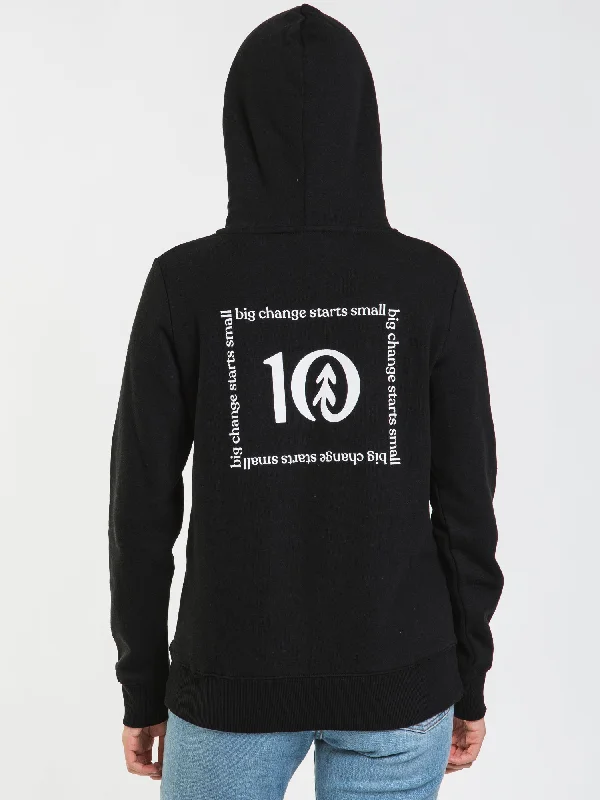 Mega Deal TENTREE BIG CHANGE STARTS SMALL HOODIE  - CLEARANCE
