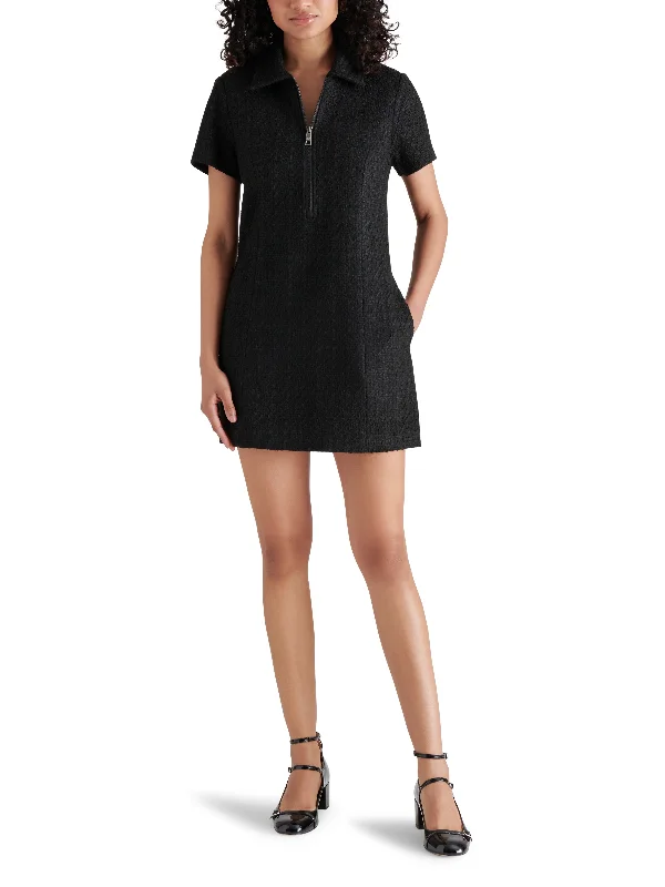 Price Break romantic dressTWEED SHORT SLEEVE DRESS
