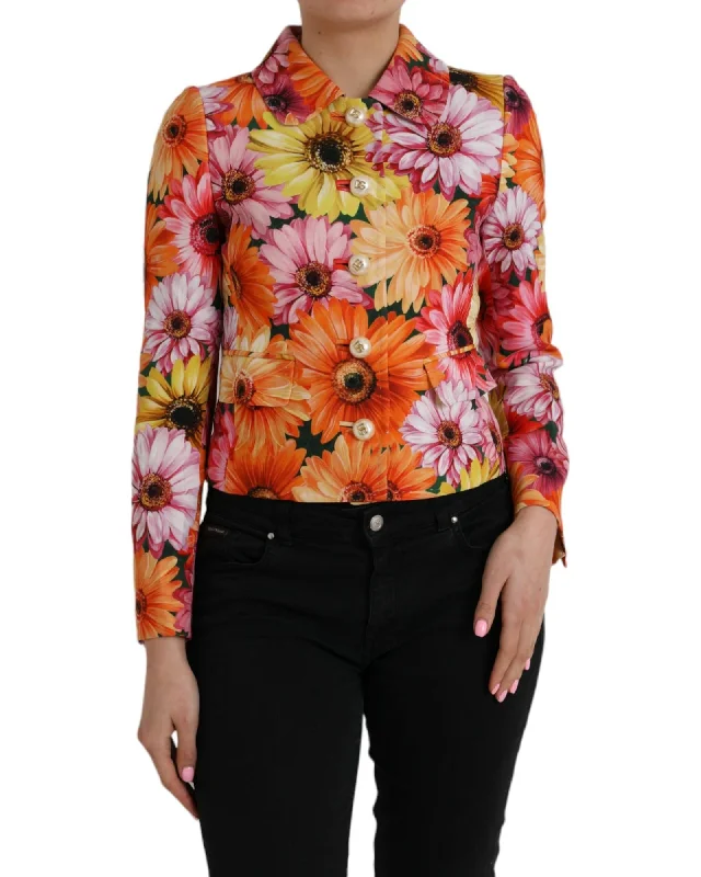 Steals and Deals insulated jacketDolce & Gabbana  Floral Print Blazer