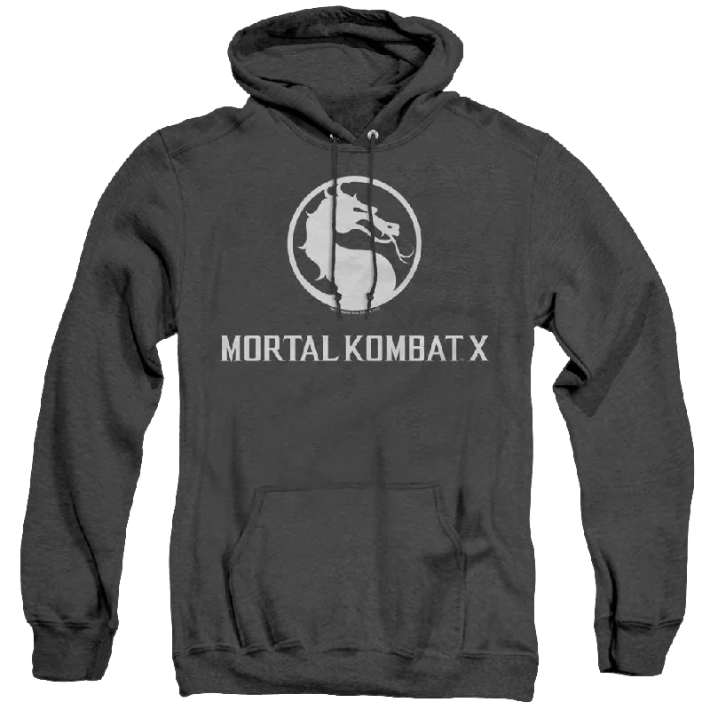 Steals and Deals fashion hoodieMortal Kombat Dragon Logo - Heather Pullover Hoodie