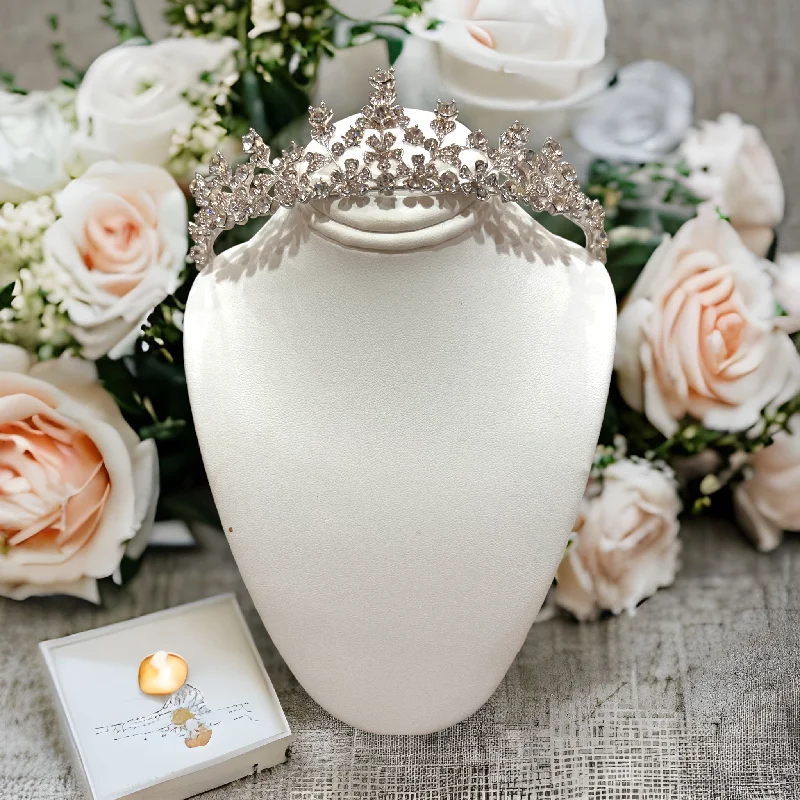 Year-End Clearance bodycon dressStone Tiara with Veil