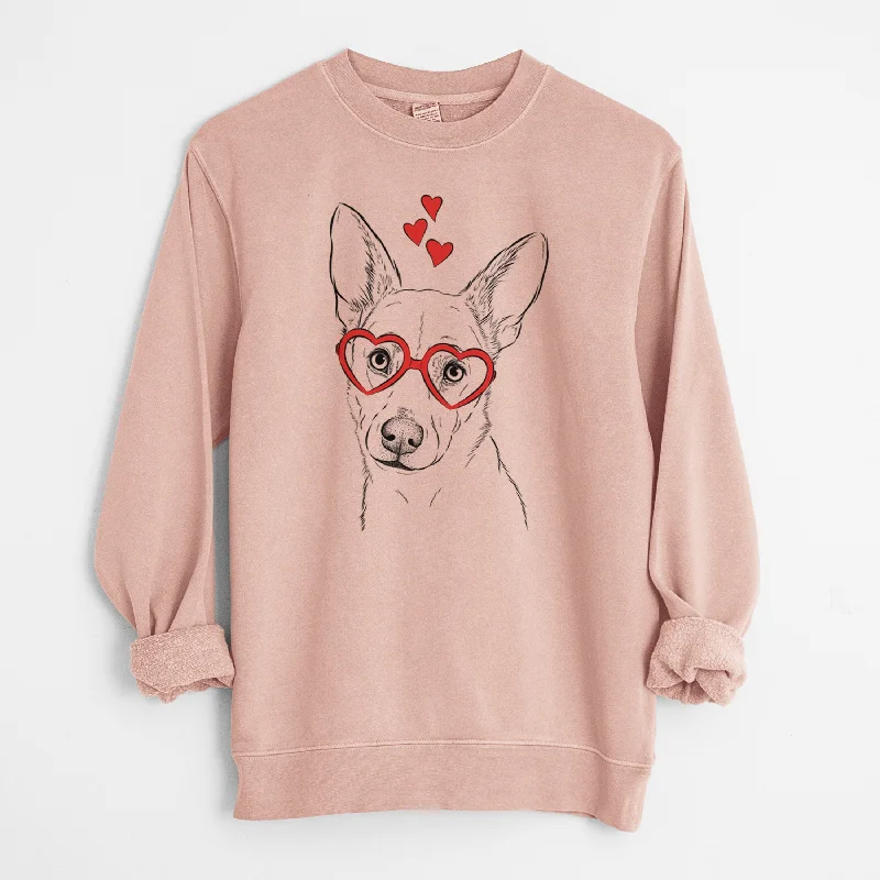 Limited Time Offer luxury fitness sweatshirtValentine Sooner the Huskimo - Unisex Pigment Dyed Crew Sweatshirt Limited Time Offer luxury fitness sweatshirtValentine Sooner the Huskimo - Unisex Pigment Dyed Crew Sweatshirt
