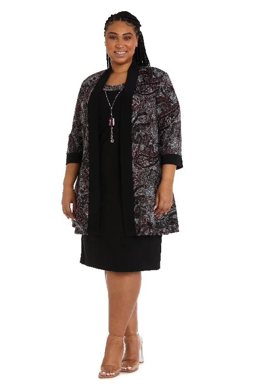 Great Deals fitted bodycon dressR&M Richards 9213W Plus Size Short Jacket Dress