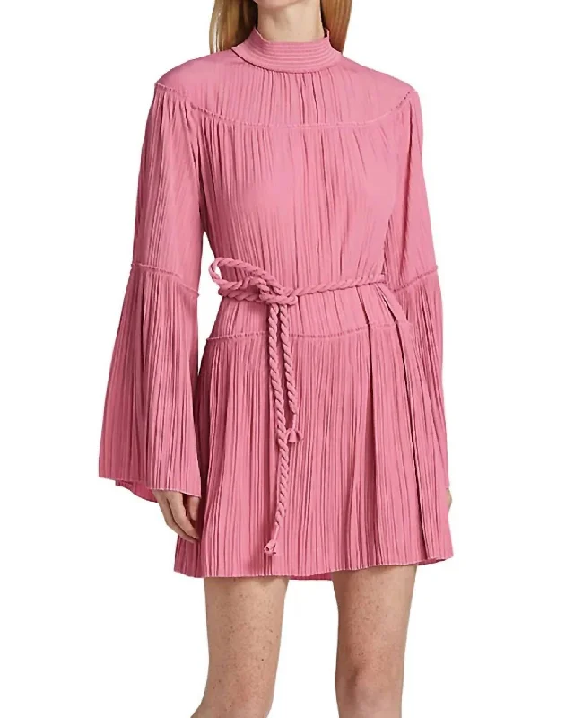 Deep Discounts form-fitting dressTressa Dress In Pink