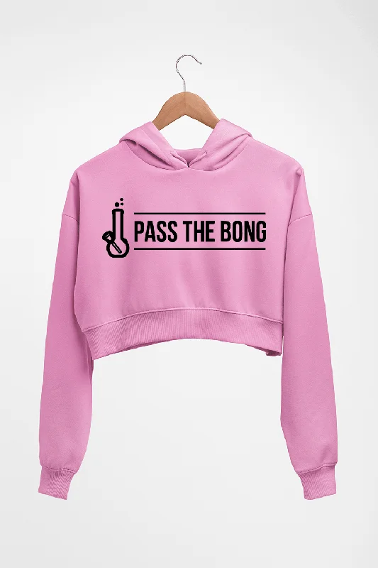 Must-Have Deals casual pullover hoodieBong Crop HOODIE FOR WOMEN