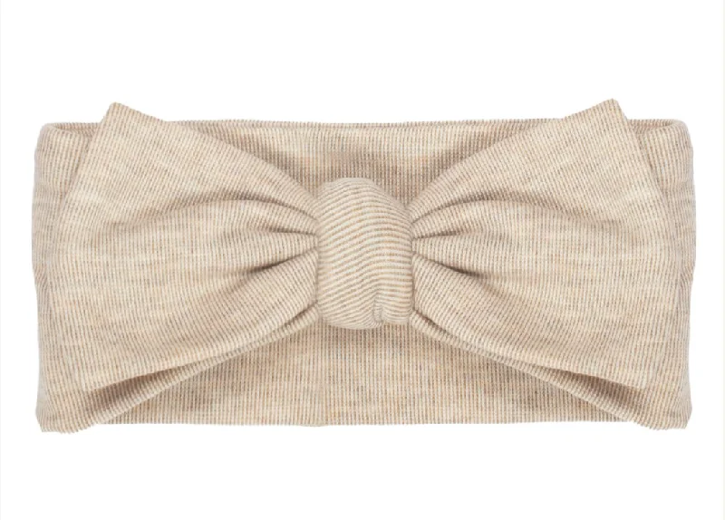 Seasonal Clearance sleek midi dressOatmeal Sweater Knit Headband