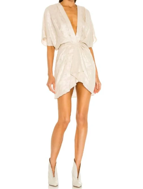 One-DAY Sale casual shift dressHalsey In Nude