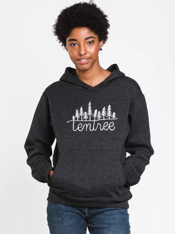 Deal Explosion TENTREE EMBROIDERED BOYFRIEND PULLOVER HOODIE - CLEARANCE