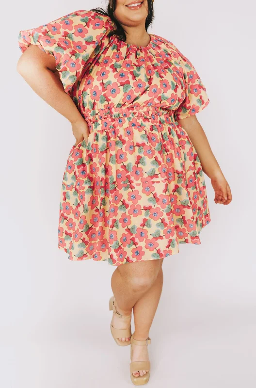New Markdowns classic fit-and-flare dressPLUS SIZE - Let's Dance Dress