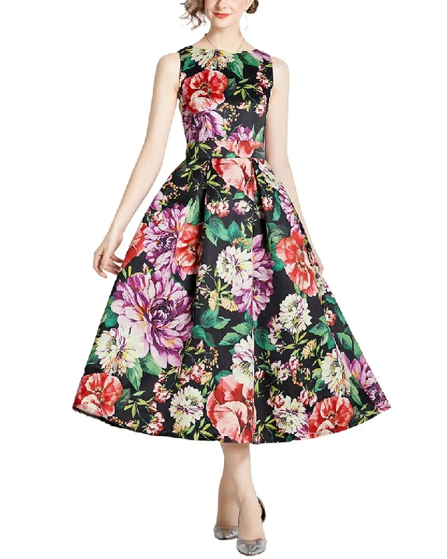 Price Cut spaghetti strap dressDza Midi Dress
