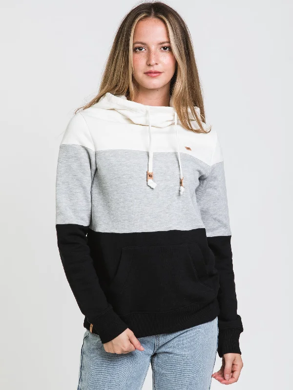 Limited Quantity TENTREE TRI-BLOCKED BANSHEE PATCH PULLOVER HOODIE - CLEARANCE