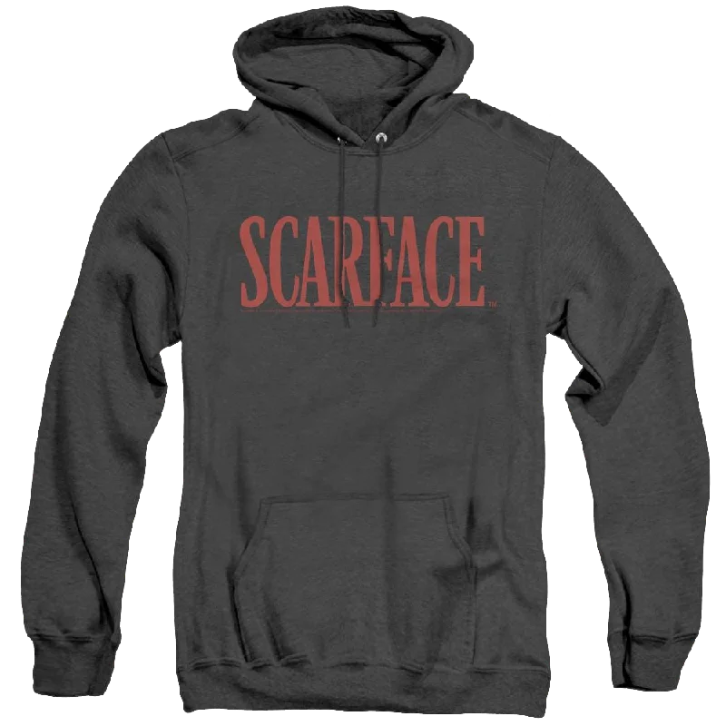 Clearance Sale casual fit hoodieScarface Logo - Heather Pullover Hoodie