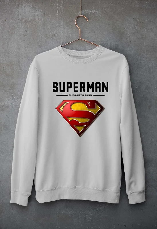 Can't Be Beat sleek gym hoodieSuperman Superhero Unisex Sweatshirt for Men/Women